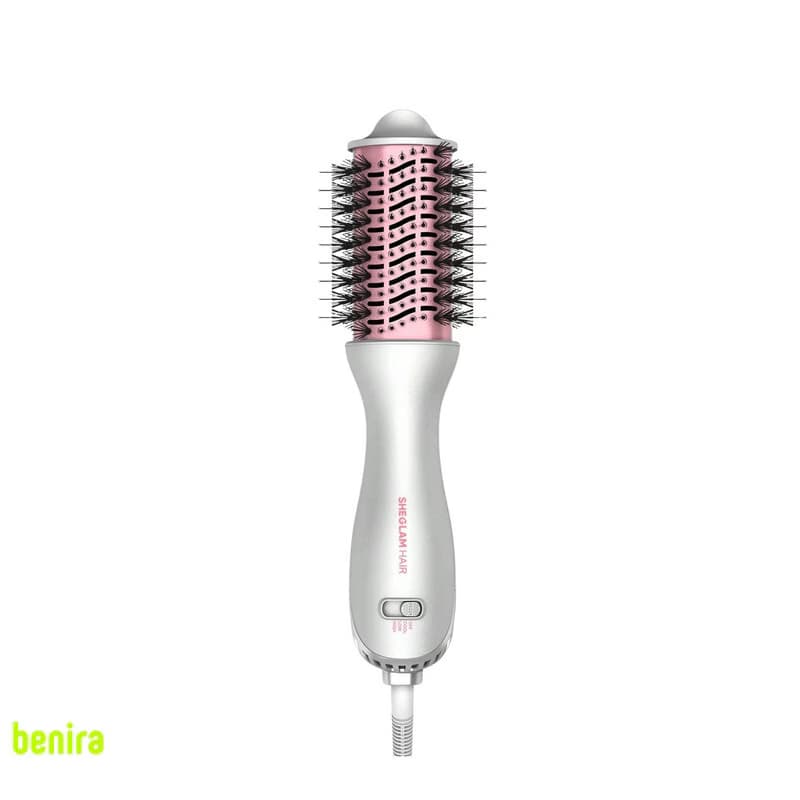 حالتدهنده مو شیگلم مدل SGH-CDBBP-01 با برس دوطرفه ۷۲ میلیمتری، سرعت موتور ۳۳٬۰۰۰ دور در دقیقه و فناوری Cool Shield برای حالت دادن با هوای گرم و سرد