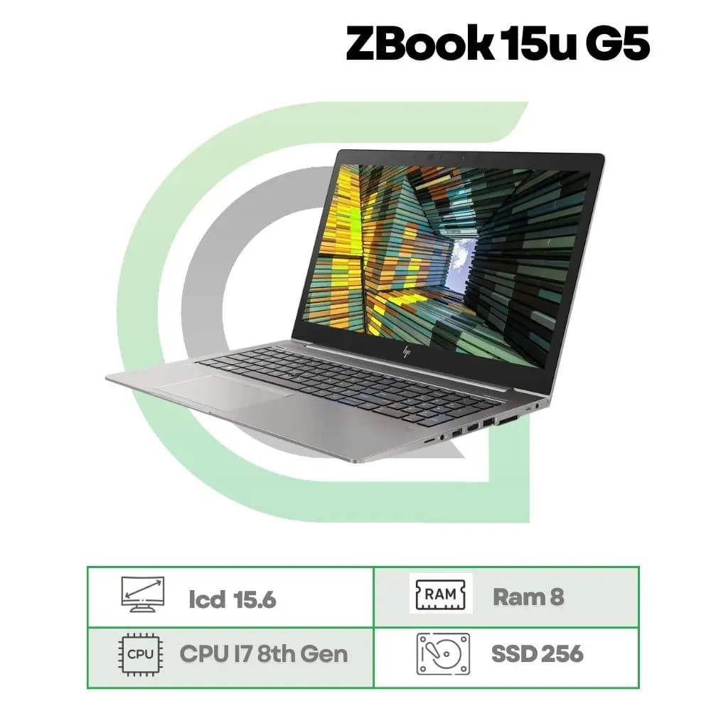 لپ‌تاپ استوک Z Book 15 u G5 Core i7 hp