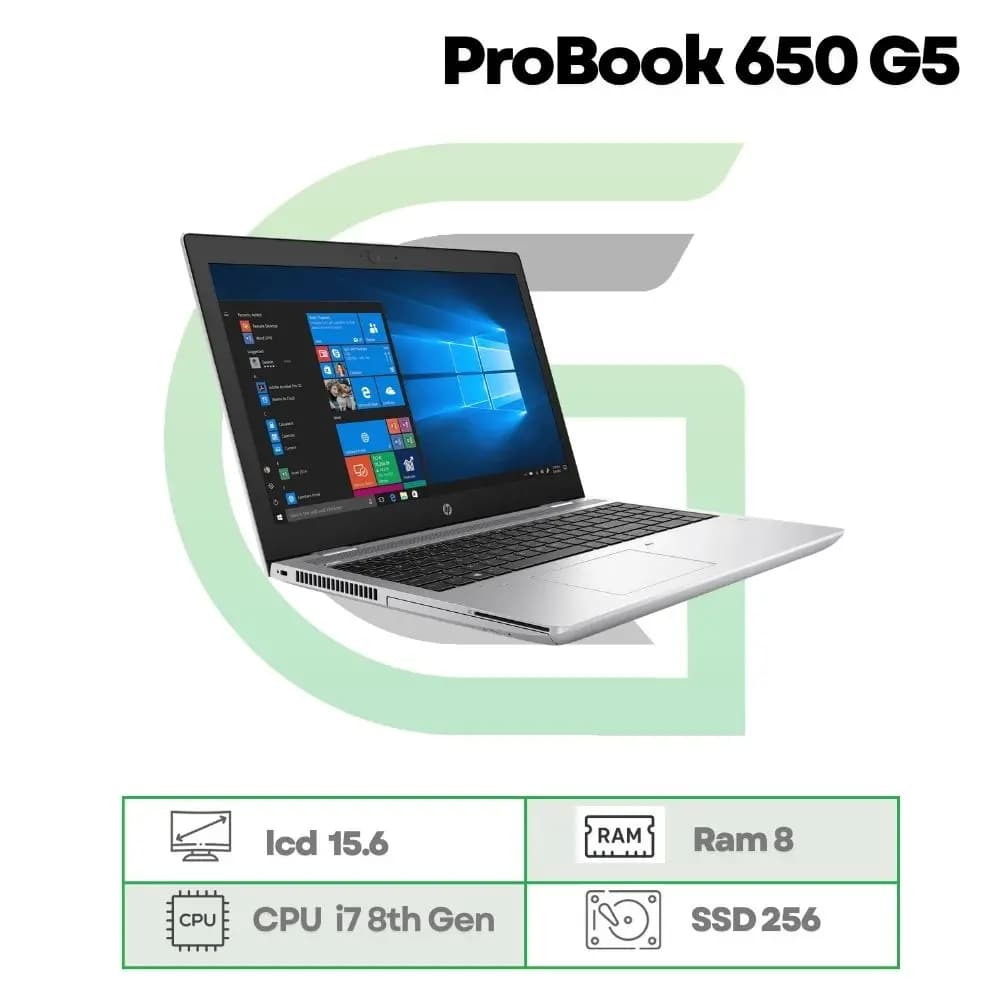 لپ تاپ استوک ProBook650corei5 G5 hp