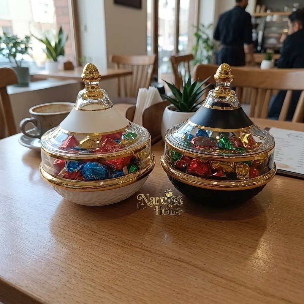 قندان گلابی سنگی