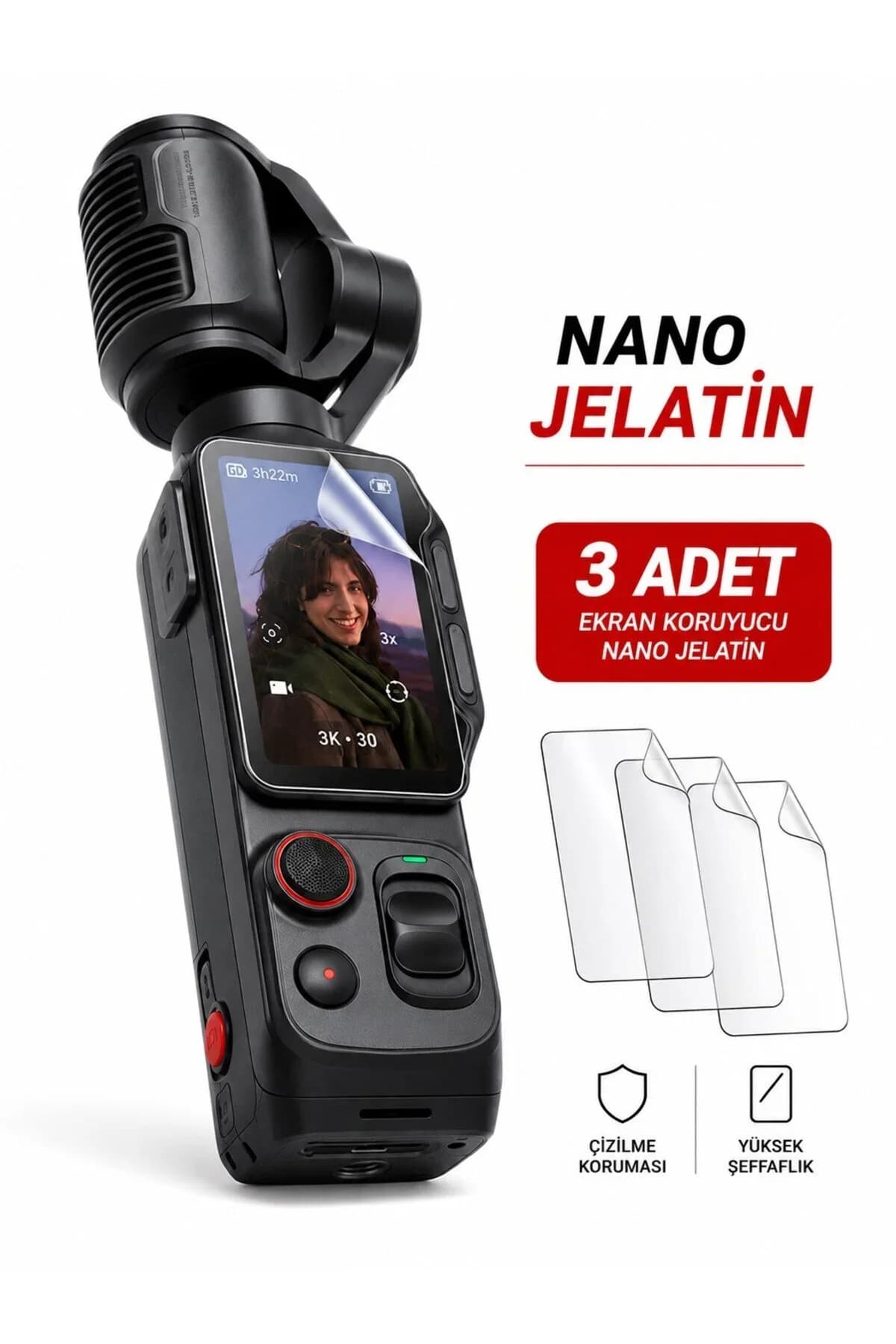 محافظ صفحه اینستا 360 مدل Luna Ultra نانو هیدروژل — تصویر ۳