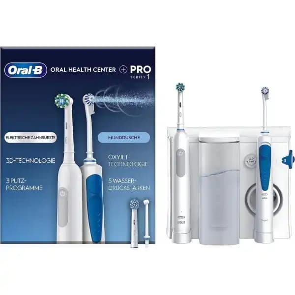 مسواک برقی و واترجت دهان اورال-بی مدل Oral-b PRO 1