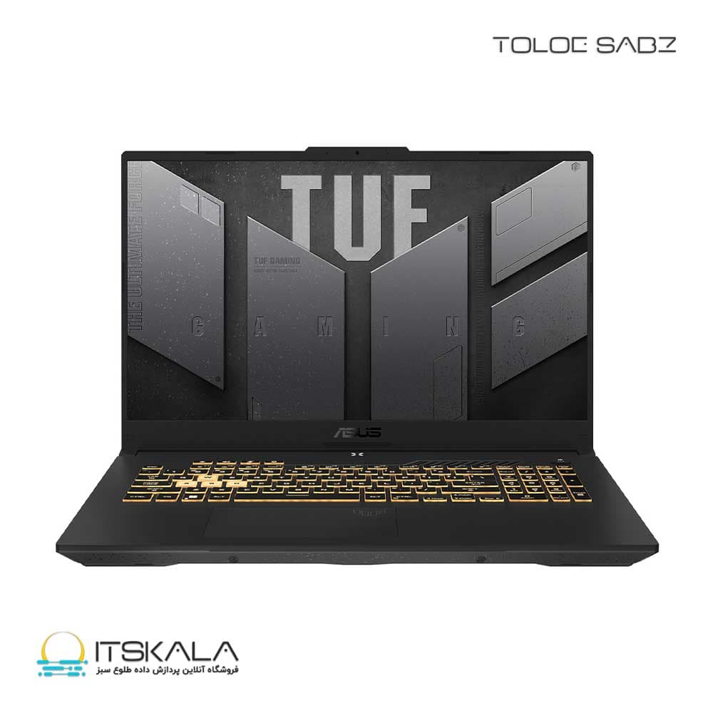 لپ تاپ ایسوس مدل TUF Gaming F17 FX707VJ Core5 210H 16G 512GB SSD RTX3050