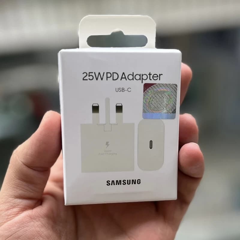 آداپتور شارژر 25 وات سامسونگ Galaxy A54 مدل 3پین — تصویر ۸