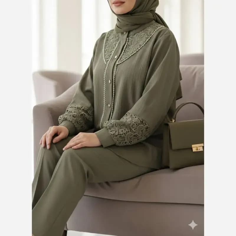 شومیز زنانه مدل ملورین توکی کراش سایز 38 تا 58 — تصویر ۵