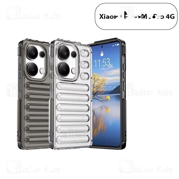 قاب پافر ضد ضربه شیائومی Xiaomi Poco M6 Pro 4G TPU Capsule Shockproof