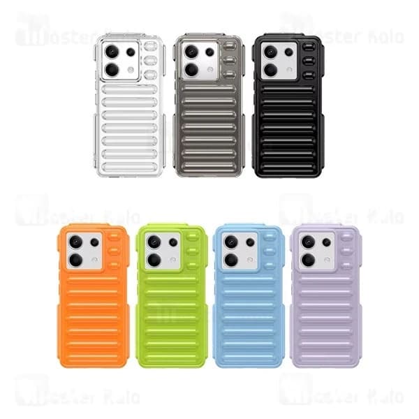 قاب پافر ضد ضربه شیائومی Xiaomi Poco M6 Pro 4G TPU Capsule Shockproof — تصویر ۶