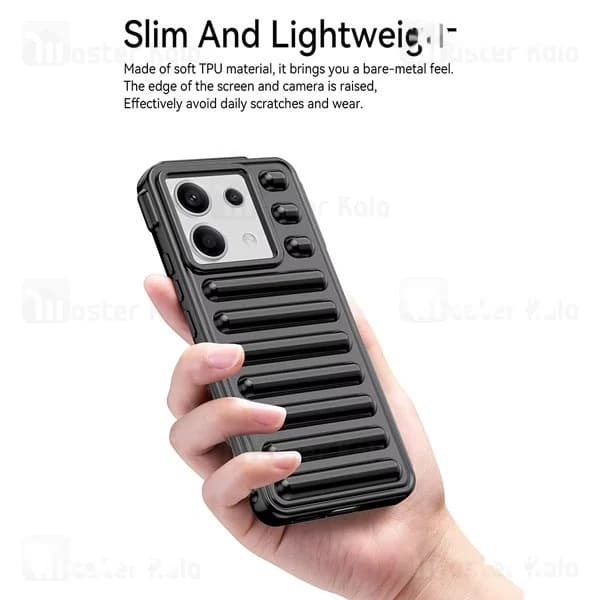 قاب پافر ضد ضربه شیائومی Xiaomi Poco M6 Pro 4G TPU Capsule Shockproof — تصویر ۴