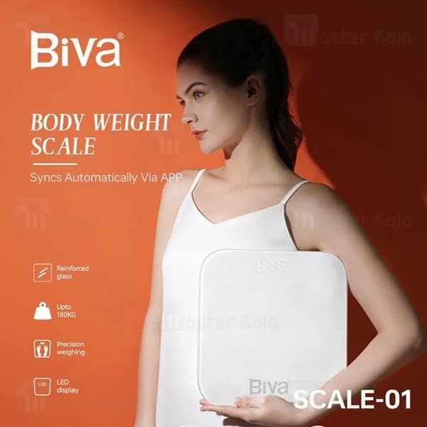 ترازو هوشمند بیوا Biva Body Weight Scale-01 — تصویر ۵