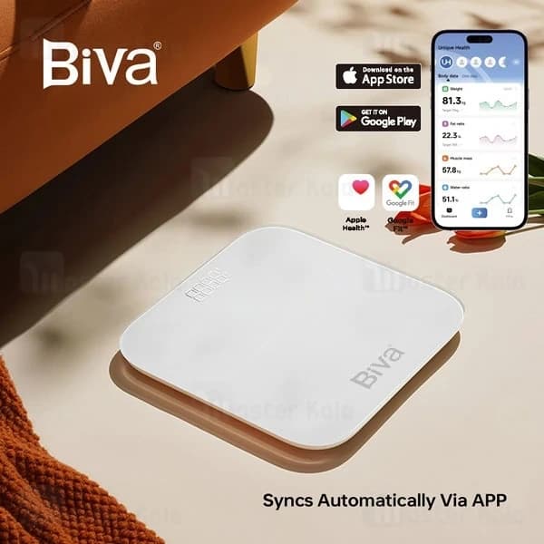 ترازو هوشمند بیوا Biva Body Weight Scale-01 — تصویر ۴