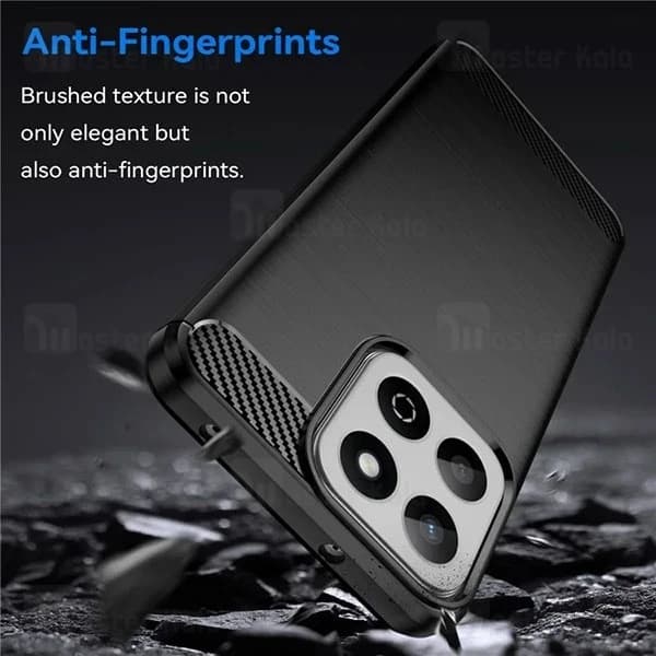 قاب فیبر کربنی هانر Honor X7c / Play 60 Plus Rugged Armor Fiber Carbon — تصویر ۴