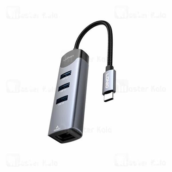 هاب 4 پورت تایپ سی الدینیو LDNIO Ds-144c — تصویر ۵