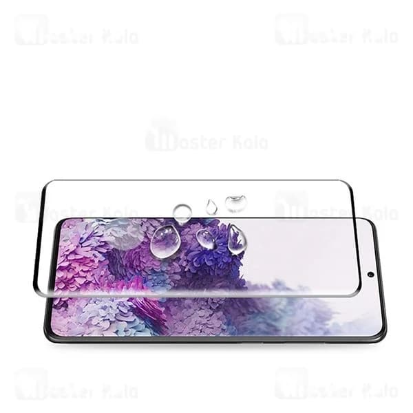 گلس تمام صفحه تمام چسب خمیده Samsung Galaxy S20 Full Screen Glass — تصویر ۴