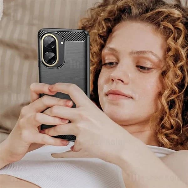 قاب فیبر کربنی شیائومی Xiaomi Redmi A5 / Poco C71 Rugged Armor Fiber Carbon — تصویر ۸