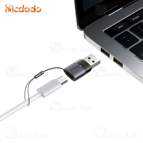 تبدیل OTG یو اس بی به تایپ سی مک دودو Mcdodo OT-7580 توان 18 وات — تصویر ۶