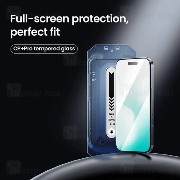 گلس تمام صفحه تمام چسب آیفون Apple iPhone 17 Pro Nillkin CP+ Pro — تصویر ۴