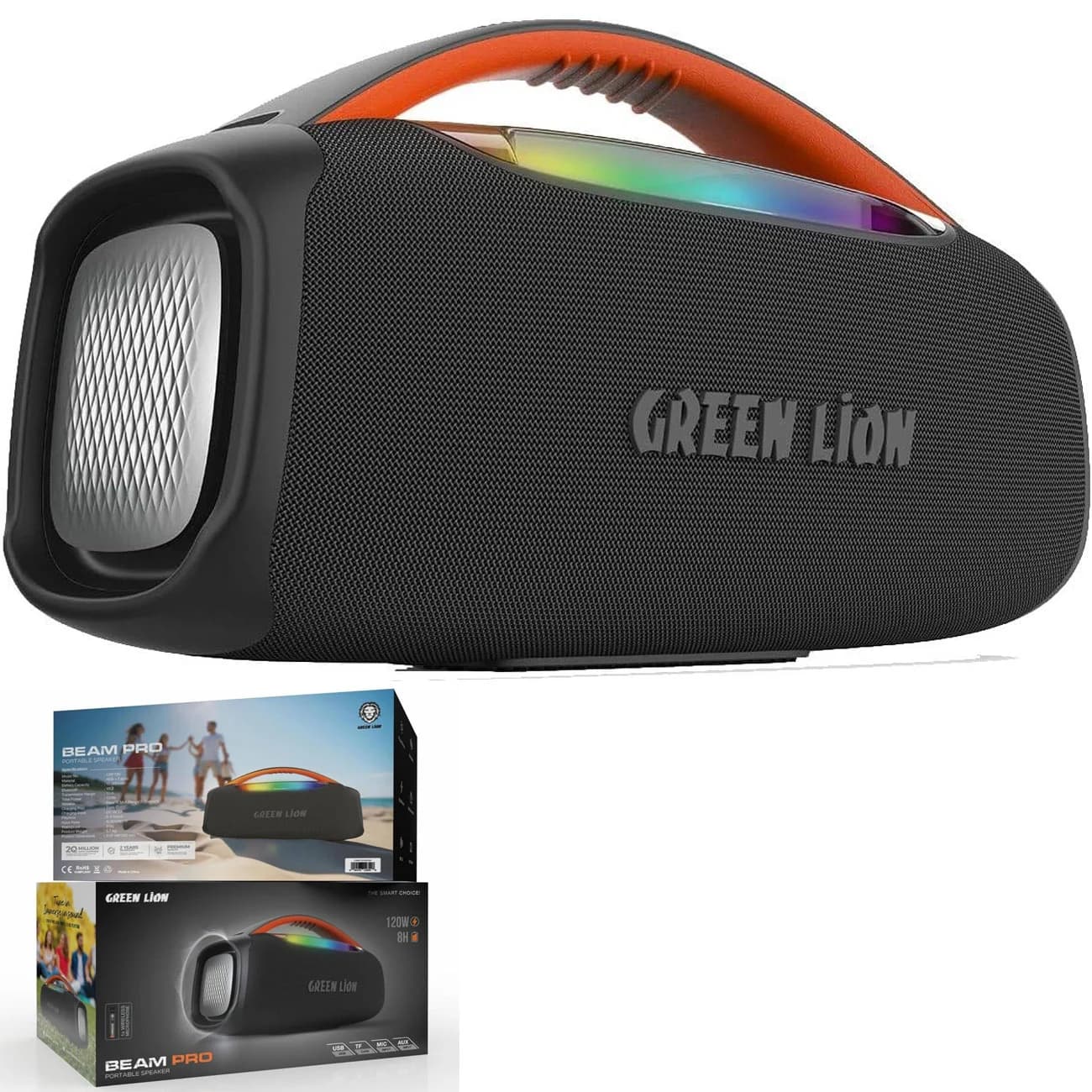 اسپیکر120W PRO BEAM GREEN — تصویر ۲