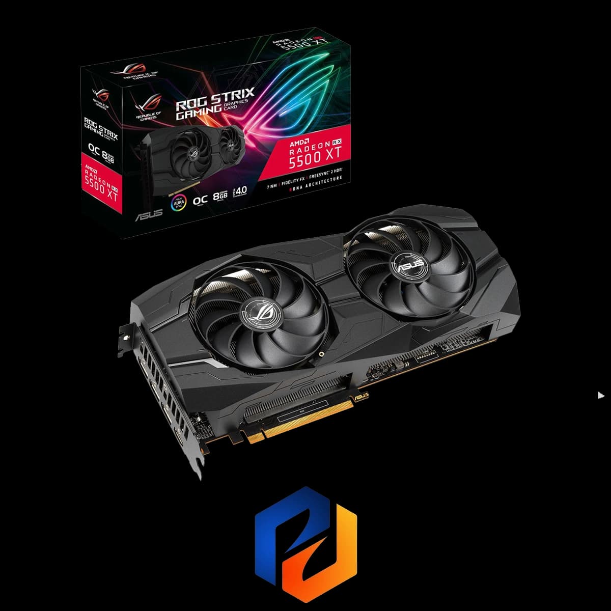 کارت گرافیک ASUS ROG STRIX RX 5500 XT GAMING OC (استوک)