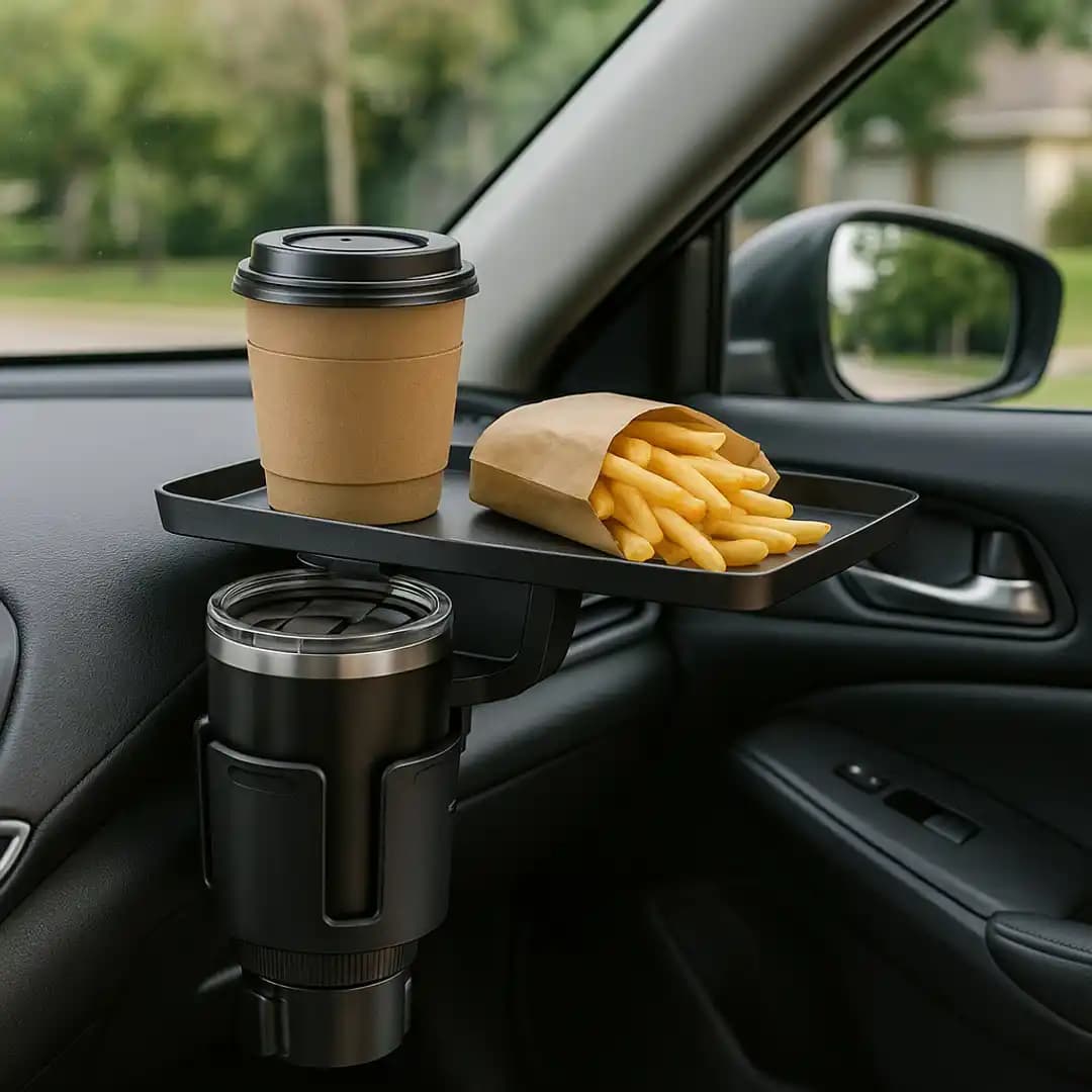 جا لیوانی و سینی خودرو Tray Mate گرین لاین — تصویر ۳