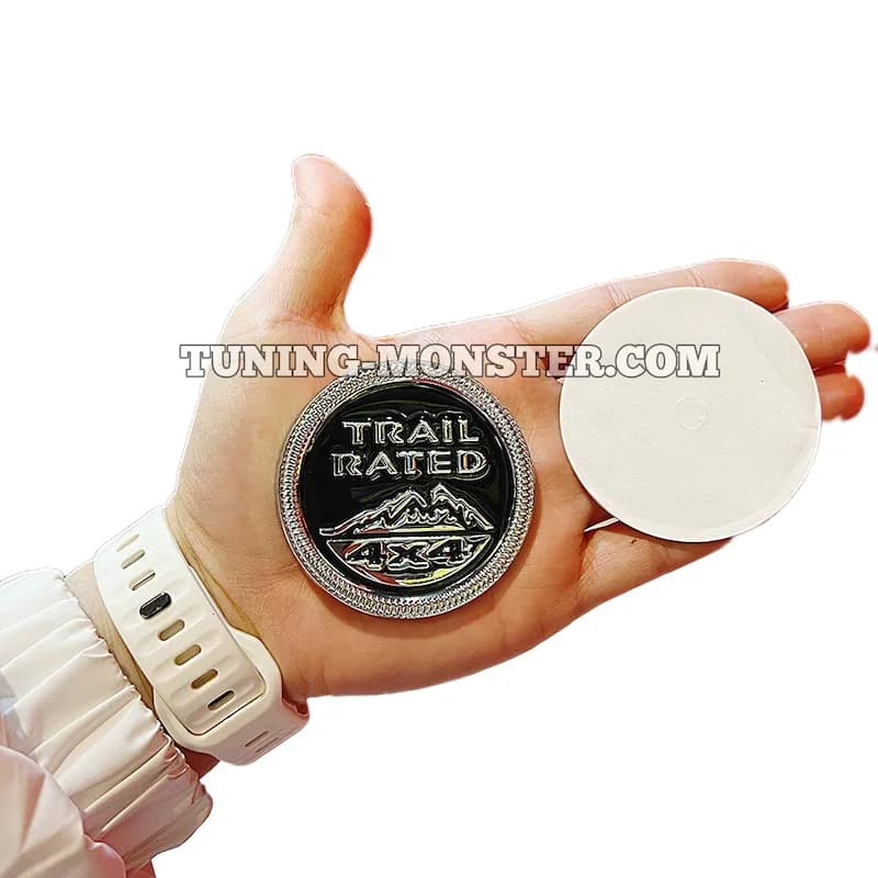 آرم فلزی TRAIL RATED 4*4 — تصویر ۲