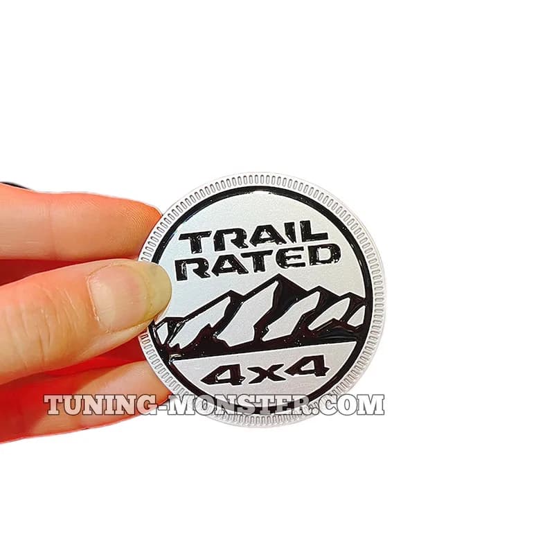 آرم فلزی TRAIL RATED 4*4 — تصویر ۴