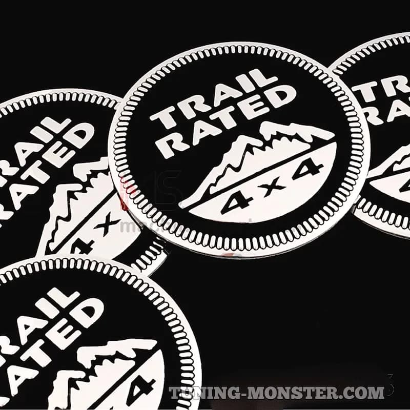 آرم فلزی TRAIL RATED 4*4 — تصویر ۶