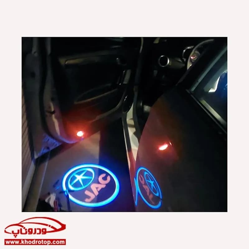 لوگو زیر درب ولکام لایت فابریک جک S5 و J5 — تصویر ۵