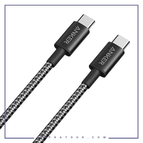 کابل تبدیل USB-C به USB-C انکر مدل Anker A8753