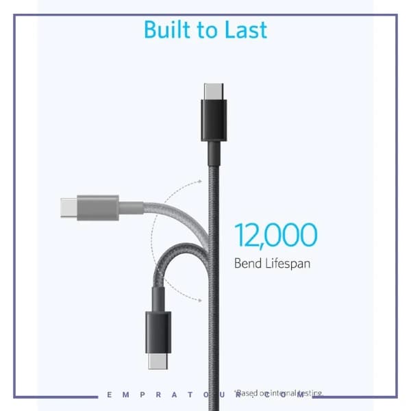 کابل تبدیل USB-C به USB-C انکر مدل Anker A8753 — تصویر ۳