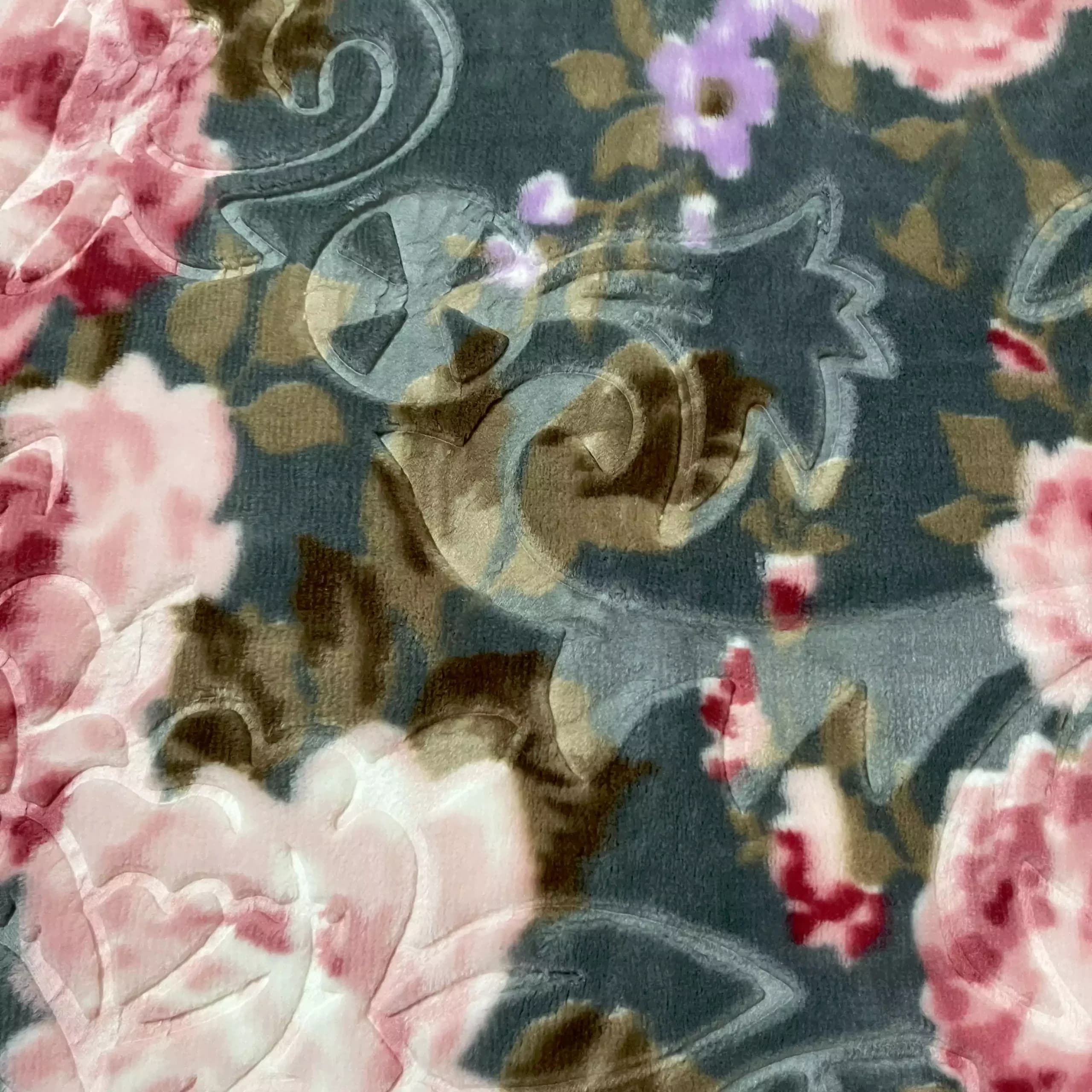 پتو یکنفره کژال گلدار — تصویر ۷