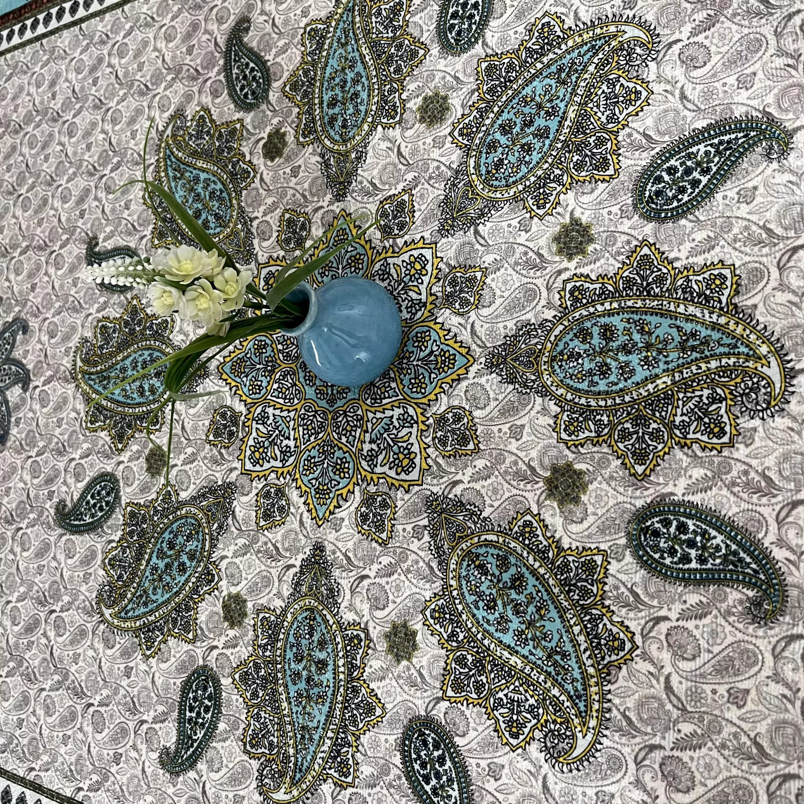 رومیزی مستطیل ترمه — تصویر ۳