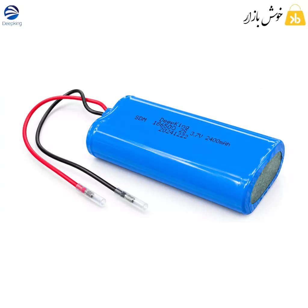 پک باتری شارژی لیتیوم یون دیپ کینگ 3.7 ولت 2400 میلی آمپر ساعت (دو سلولی) — تصویر ۴