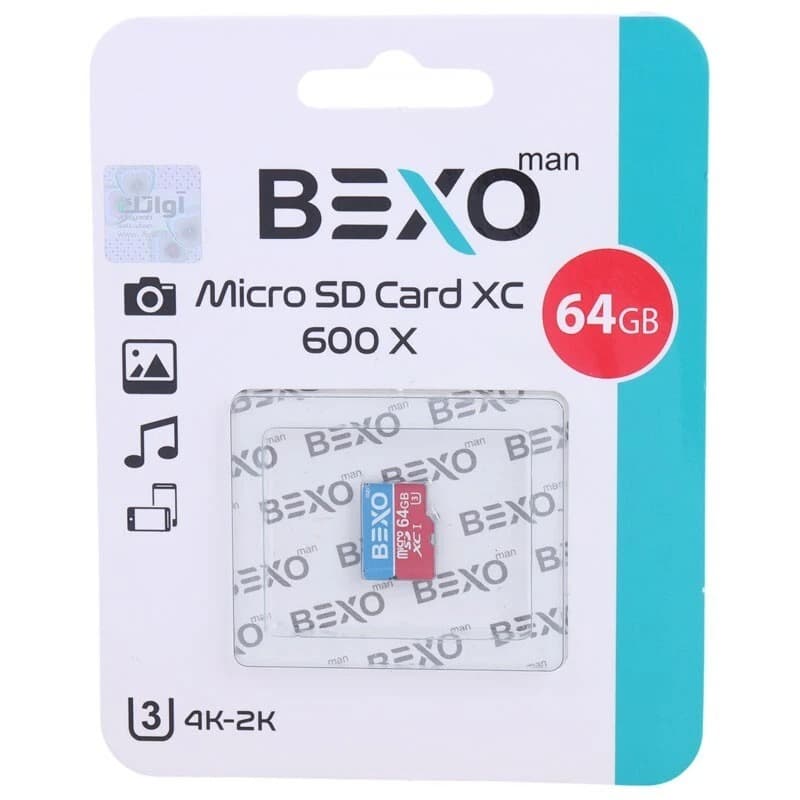 مموری میکرو اس دی بکسومن مدل 600X U3 ظرفیت 64GB