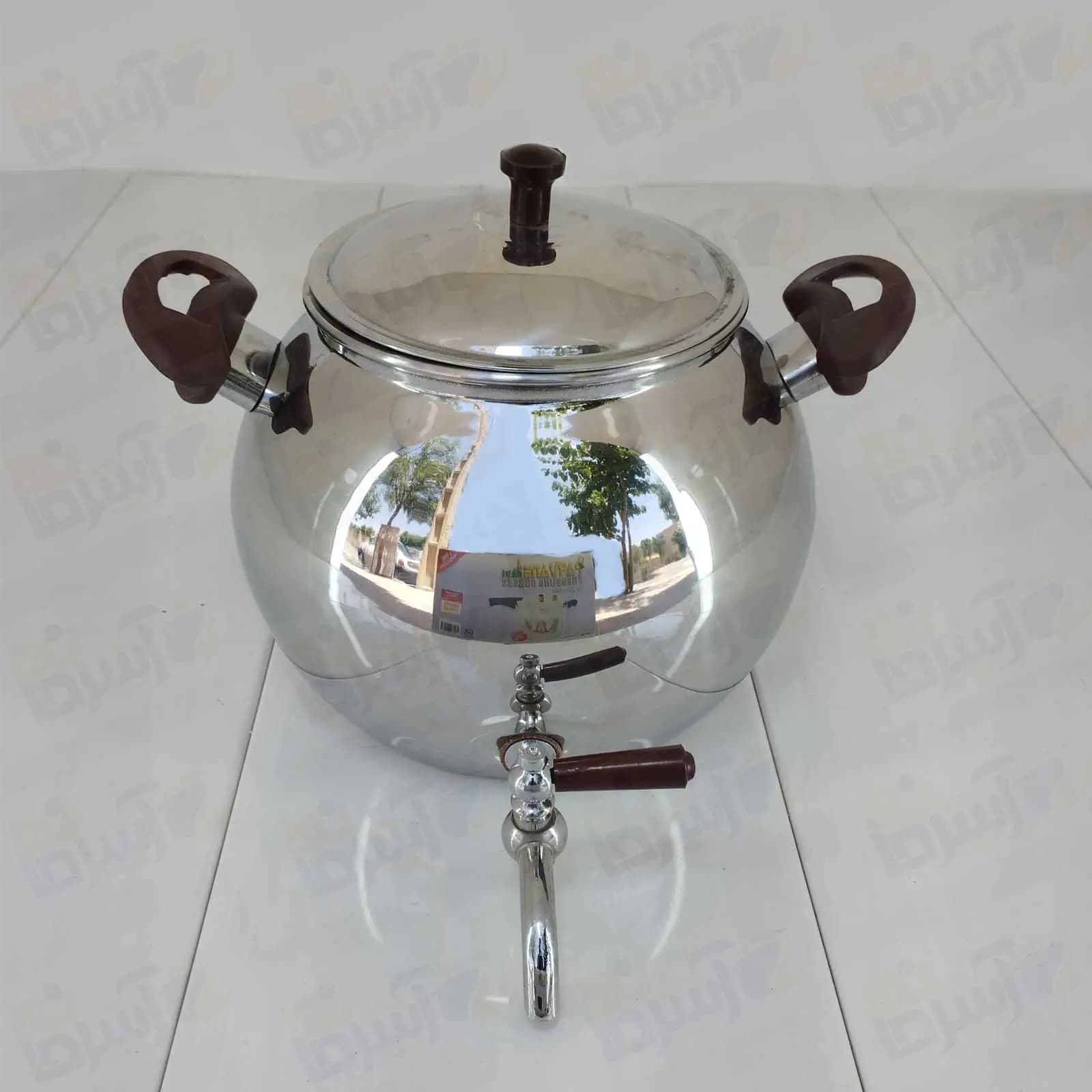 کتری استیل شیردار