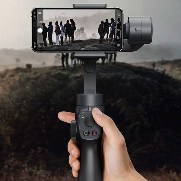 پایه نگهدارنده گوشی موبایل بیسوس مدل Baseus SUYT-0G Handheld Gimbal Stabilizer Control Smartphone — تصویر ۲