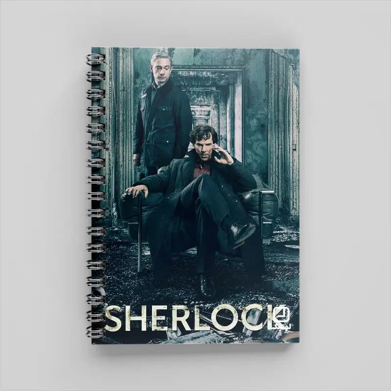دفتر 80 برگ سینمایی طرح سریال Sherlock – کد DC244
