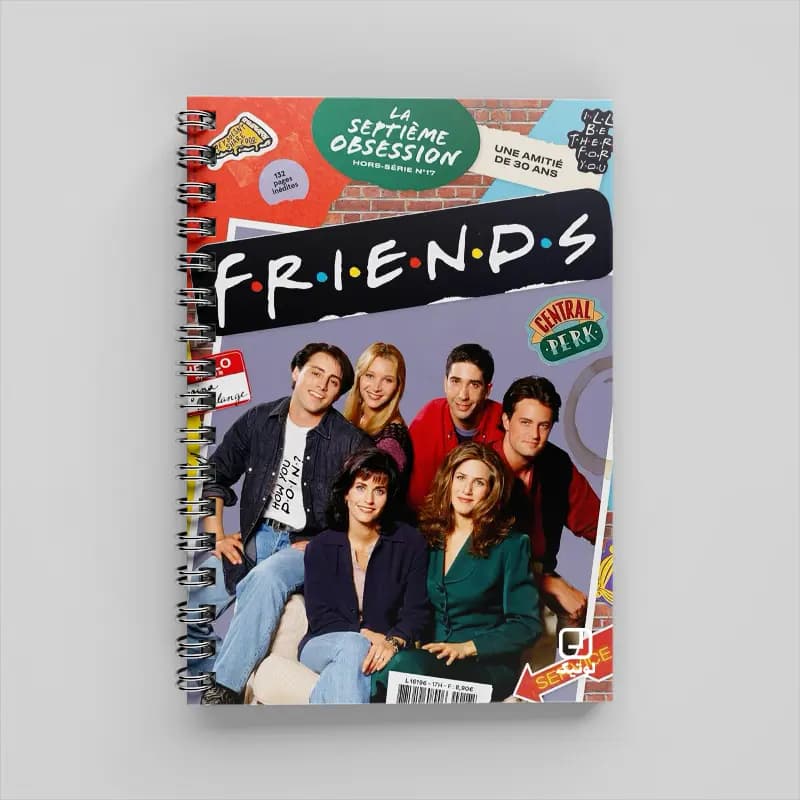دفتر 80 برگ سینمایی طرح سریال فرندز Friends – کد DC235