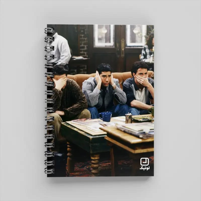 دفتر 80 برگ سینمایی طرح فرندز Friends – کد DC232