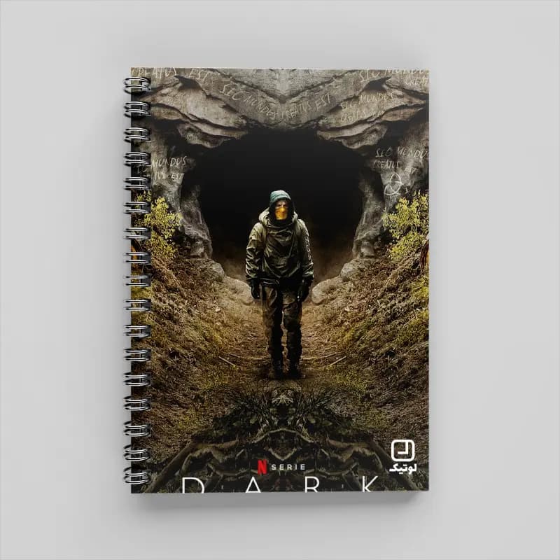 دفتر 80 برگ سینمایی طرح دارک Dark – کد DC224
