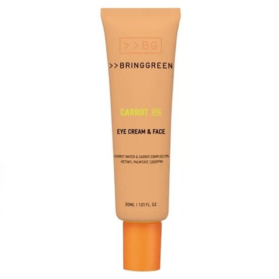 کرم ویتامینه دور چشم و صورت هویج برینگ گرین کاروت Bring Green Carrot Vita Eye Cream & Face
