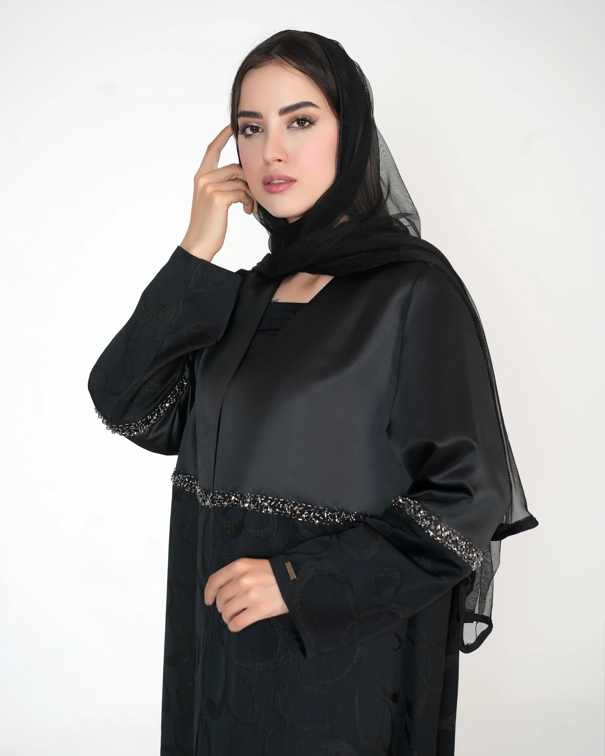 عبای ژاکارد سیمین (477) — تصویر ۲