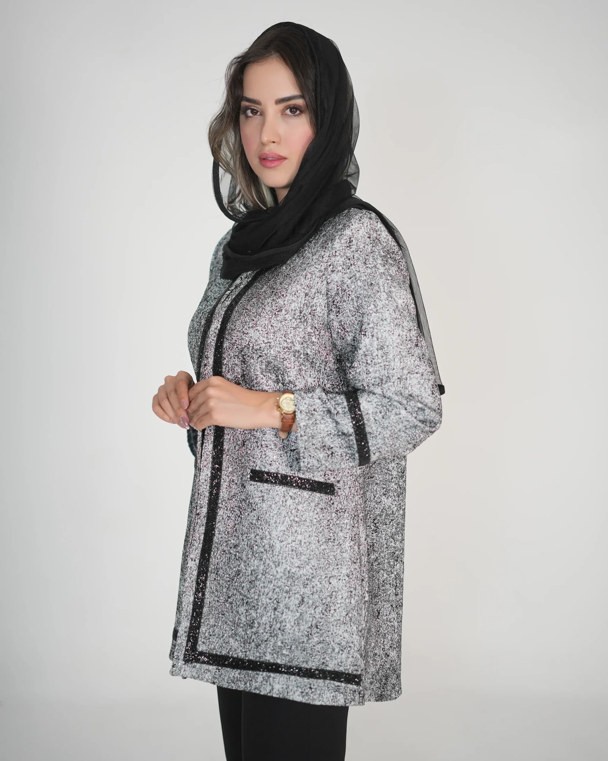کت مجلسی ژاکارد کد 559(495) — تصویر ۲
