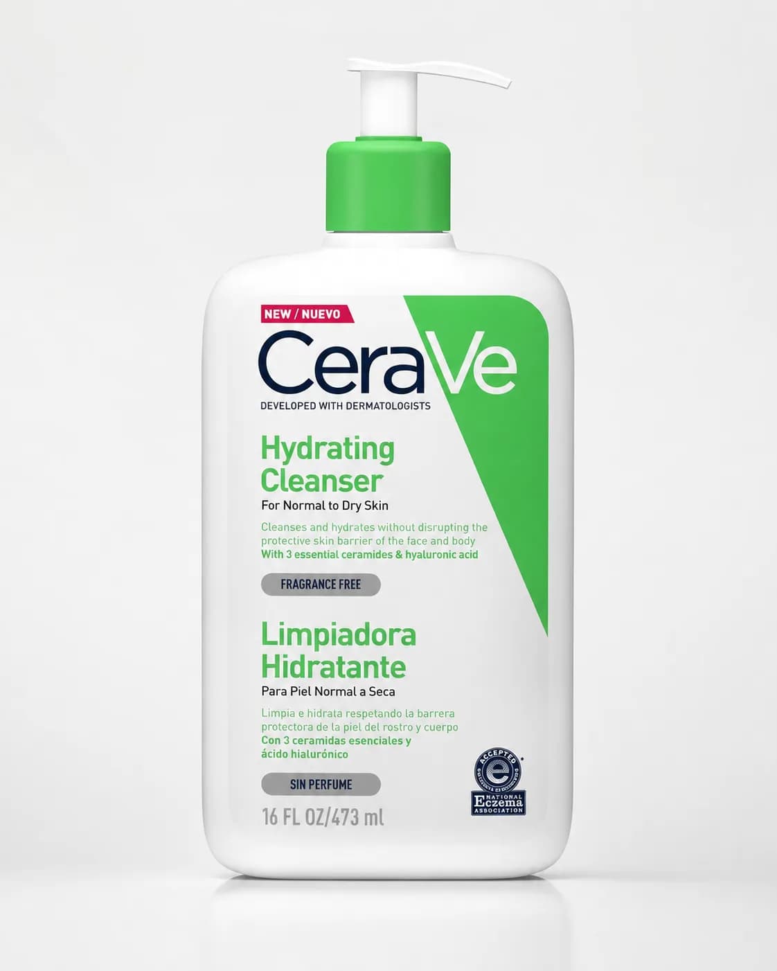 شوینده آبرسان سراوی برای پوست نرمال تا خشک حجم ۴۷۳ میل | CeraVe Hydrating Cleanser