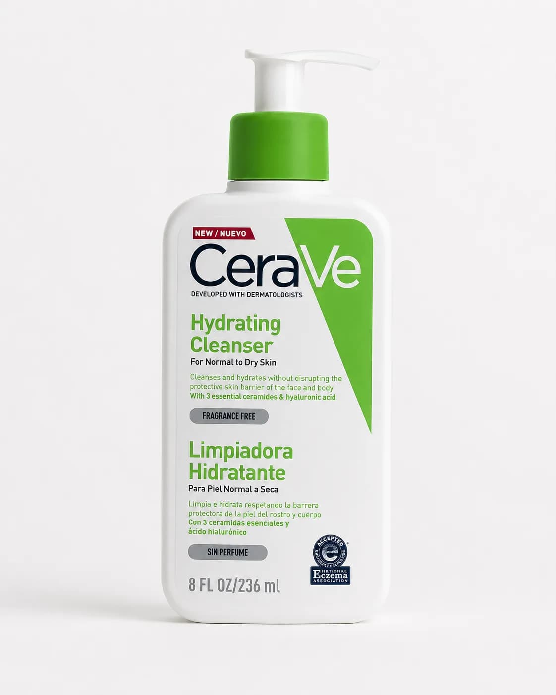 شوینده آبرسان سراوی برای پوست نرمال تا خشک حجم ۲۳۶ میل | CeraVe Hydrating Cleanser