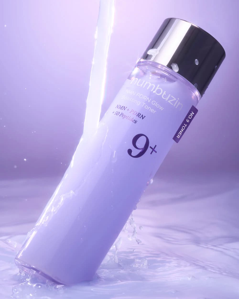 تونر درخشان‌کننده و پلامپینگ NAD+ و PDRN نامبوزین شماره ۹ حجم ۱۵۰ میل | Numbuzin No.9 NAD+ PDRN Glow Boosting Toner — تصویر ۳