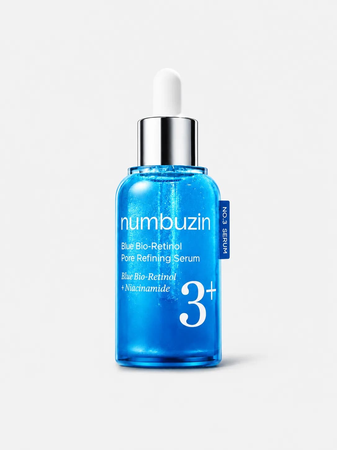 سرم جمع‌کننده منافذ بلو بایو رتینول نامبوزین شماره ۳ حجم ۳۰ میل | Numbuzin No.3 Blue Bio-Retinol Pore Refining Serum