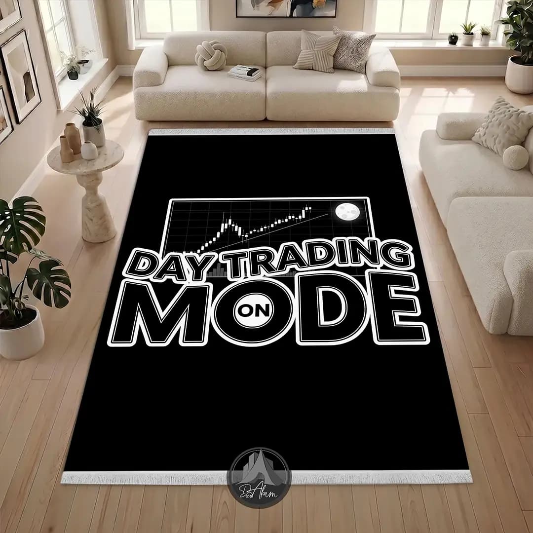 فرشینه ترید Day Trading Mode کد DA-(1403) | فرش اتاق معامله‌گری
