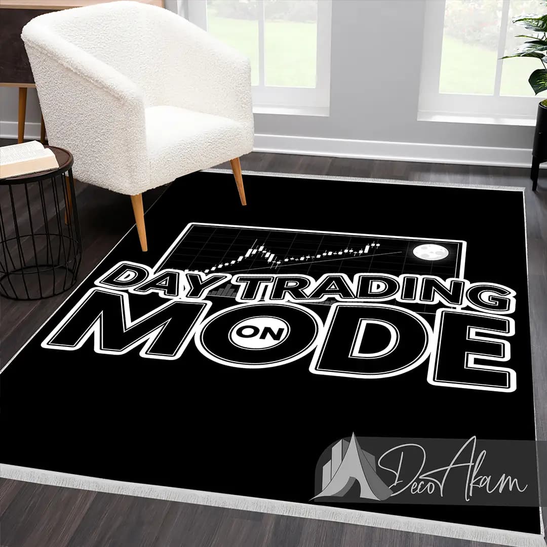 فرشینه ترید Day Trading Mode کد DA-(1403) | فرش اتاق معامله‌گری — تصویر ۲