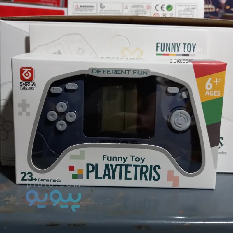 کنسول بازی آتاری دستی تتریس طرح دسته بازی مدل PLAYTETRIS — تصویر ۶