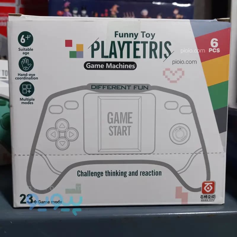 کنسول بازی آتاری دستی تتریس طرح دسته بازی مدل PLAYTETRIS — تصویر ۲